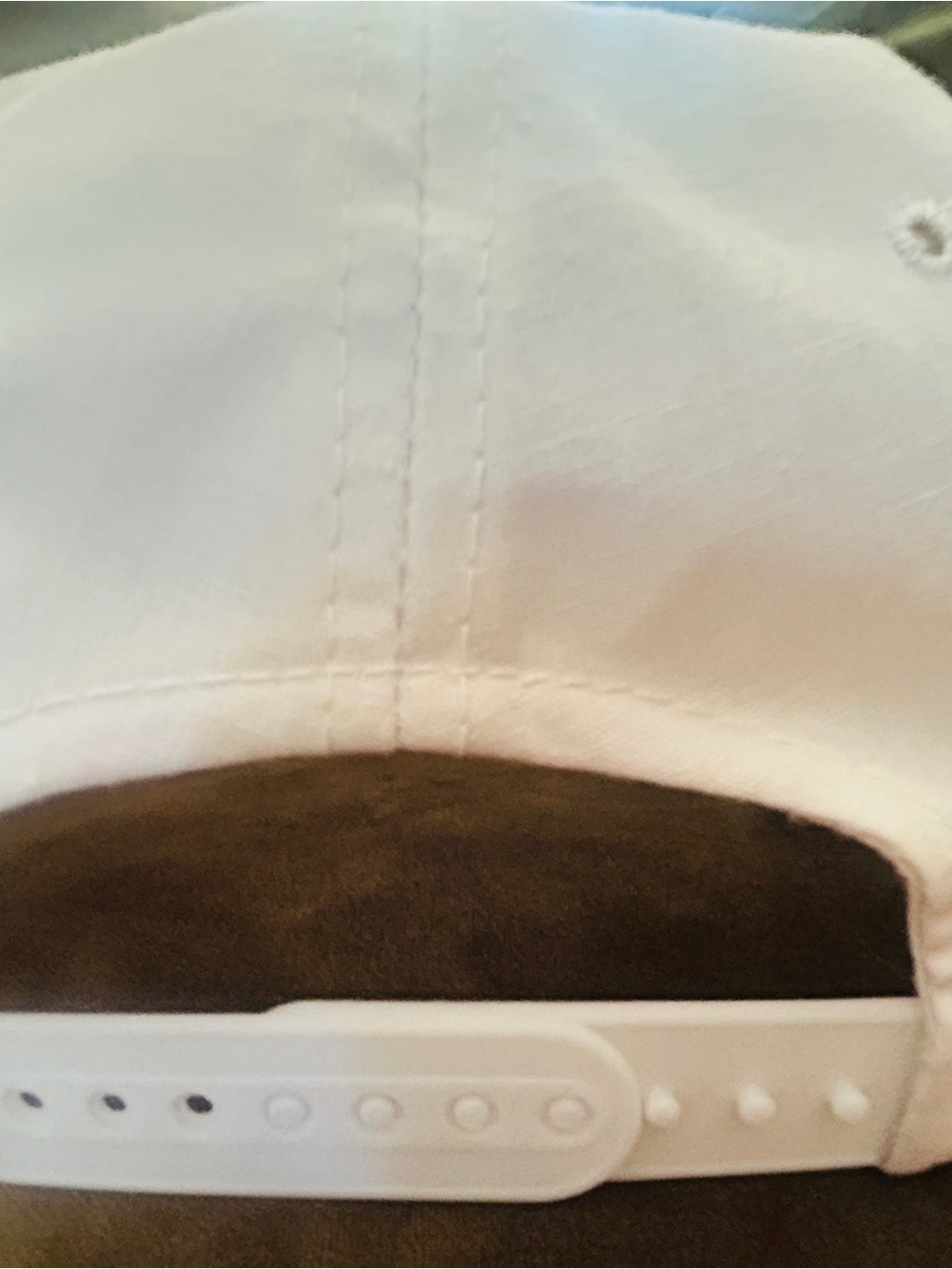 Winston Cup Racing Rope-Trim White Snapback Hat - Picture 4 of 6